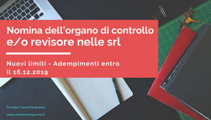 Nomina dell’organo di controllo