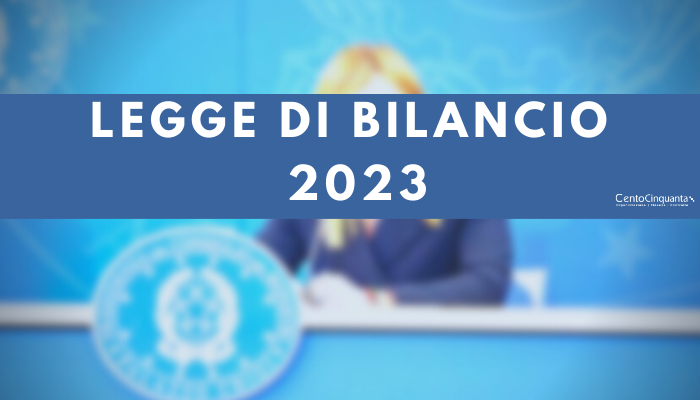 legge di bilancio 2023