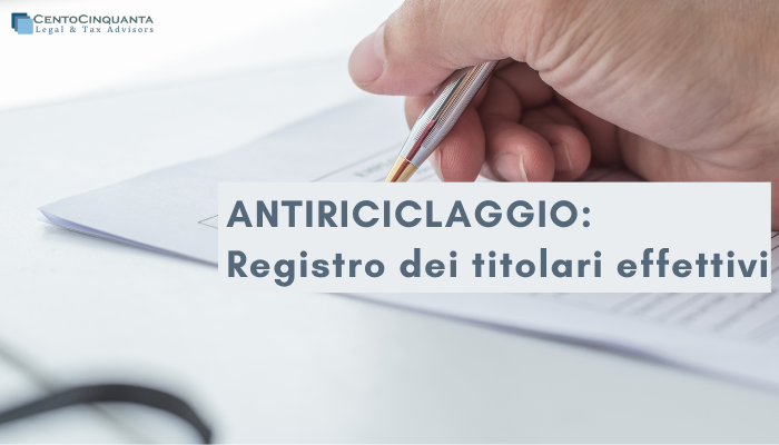 Registro dei titolari effettivi