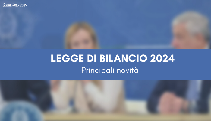 Legge di bilancio 2024