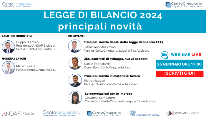 webinar legge di bilancio 2024