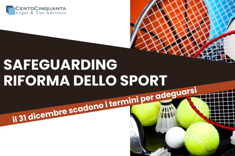 Safeguarding riforma dello sport